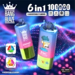 Bang Blaze 100000 Puffs 6 in 1 Flavors – 最新のLEDディスプレイ付き充電式使い捨て電子タバコ - 画像 (6)