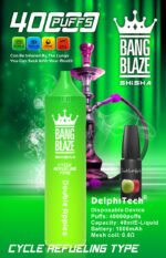 BANG BLAZE SHISHA 40000 Puffs  低ニコチン・大容量・充電式ディスポーザブルVAPE（正規品） - 画像 (10)