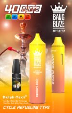 BANG BLAZE SHISHA 40000 Puffs  低ニコチン・大容量・充電式ディスポーザブルVAPE（正規品） - 画像 (2)