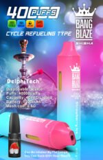 BANG BLAZE SHISHA 40000 Puffs  低ニコチン・大容量・充電式ディスポーザブルVAPE（正規品） - 画像 (5)
