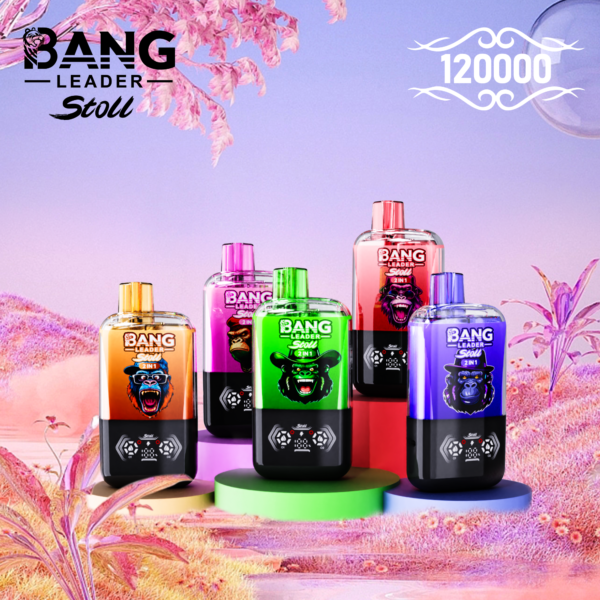 Bang Leader Stoll 120k パフ ダブルフレーバーVape | 長時間使用可能で充実したベイピング体験