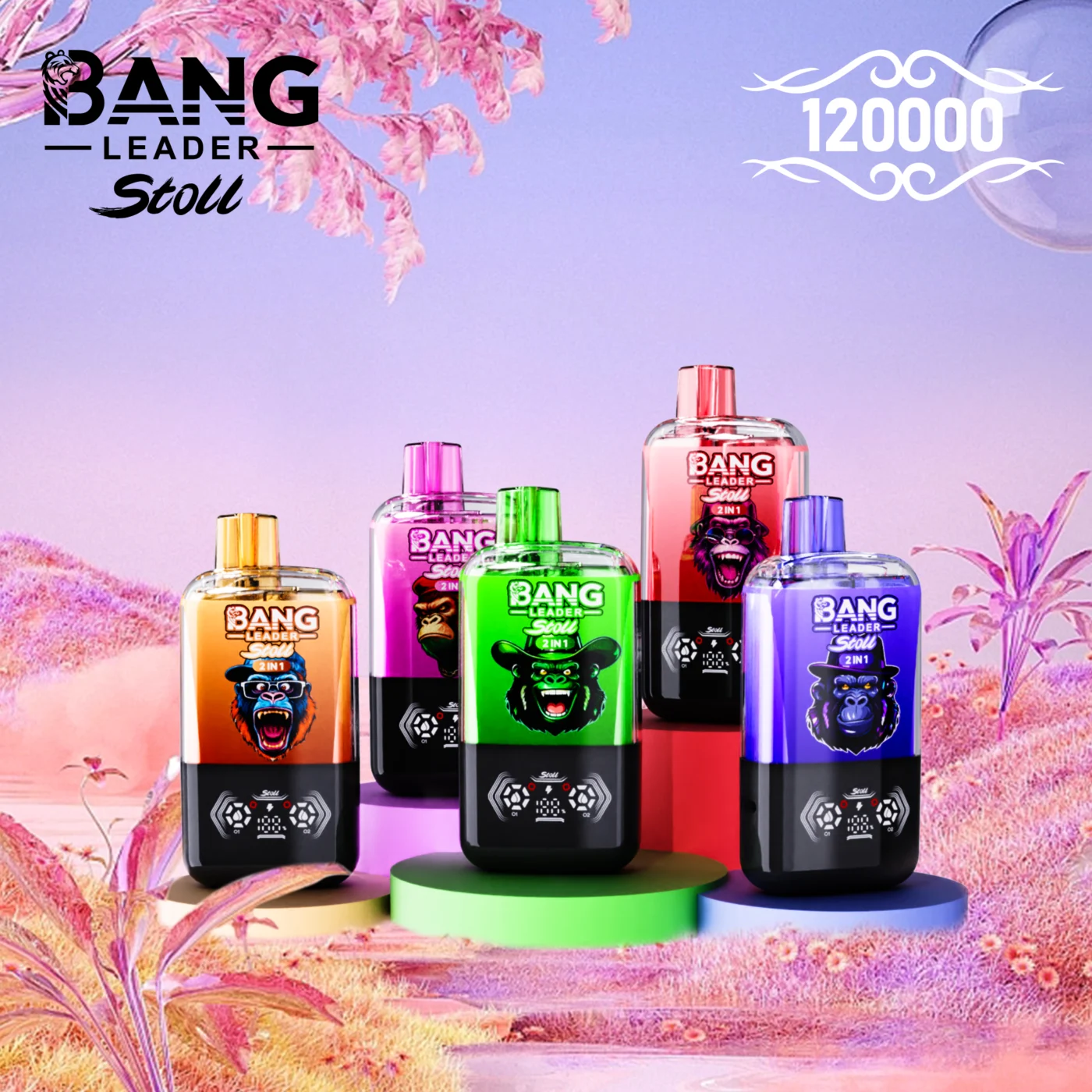 Bang Leader Stoll 120k Puffs 大容量VAPE