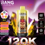 Bang Legend 120000 Puffs 5 in 1 Flavors – 究極の体験を提供する使い捨て電子タバコ - 画像 (3)