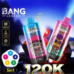 Bang Legend 120000 Puffs 5 in 1 Flavors – 究極の体験を提供する使い捨て電子タバコ - 画像 (4)