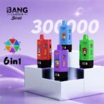 Bang Leader Stoll 300000 Puffs Vape – 6-in-1フレーバーシステム 超高容量 メッシュコイル Type-C充電 OEM/ODM対応