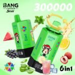 Bang Leader Stoll 300000 Puffs Vape – 6-in-1フレーバーシステム 超高容量 メッシュコイル Type-C充電 OEM/ODM対応 - 画像 (2)