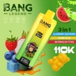 Bang Legend 110K Puffs – 高性能長持ちベープ | 110,000パフ対応 | 3in1フレーバーシステム - 画像 (3)