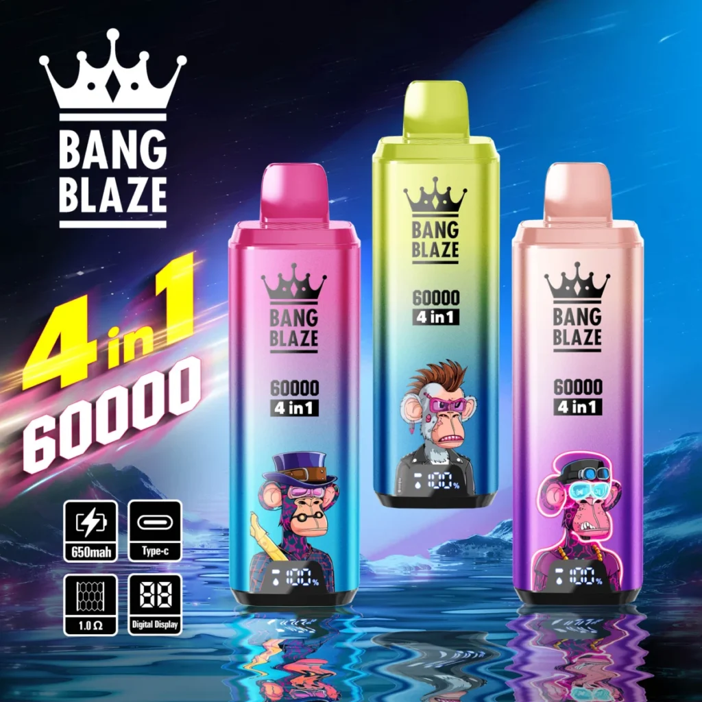 Bang Blaze 60000 Puffs 4in1 フレーバー切替VAPE