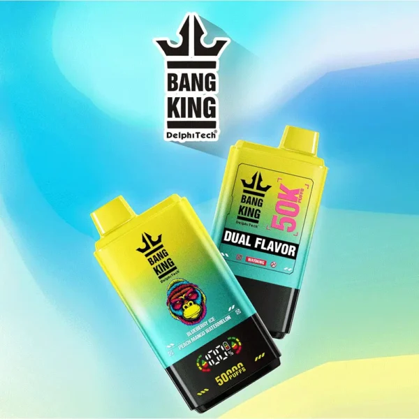 Bang King 50000 Puffs デュアルフレーバー 使い捨て電子タバコ
