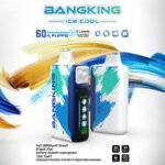 Bang King 60000 Puffs Ice Cool 超大容量60,000パフ・クアッドメッシュコイル搭載・充電式ディスポーザブルVAPE - 画像 (3)