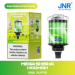 JNR Mega Shisha Hookah 100000 Puffs – 究極の大容量VAPE - 画像 (10)