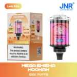 JNR Mega Shisha Hookah 100000 Puffs – 究極の大容量VAPE - 画像 (8)
