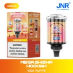 JNR Mega Shisha Hookah 100000 Puffs – 究極の大容量VAPE - 画像 (4)