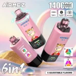 Airmez FOX 140000 Puffs 6 IN 1 | 新世代一次性電子タバコ - 画像 (3)