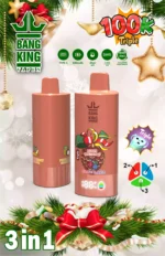 Bang King Triple100,000 Puffs 3-in-1 フレーバー 使い捨て電子タバコ - 画像 (7)