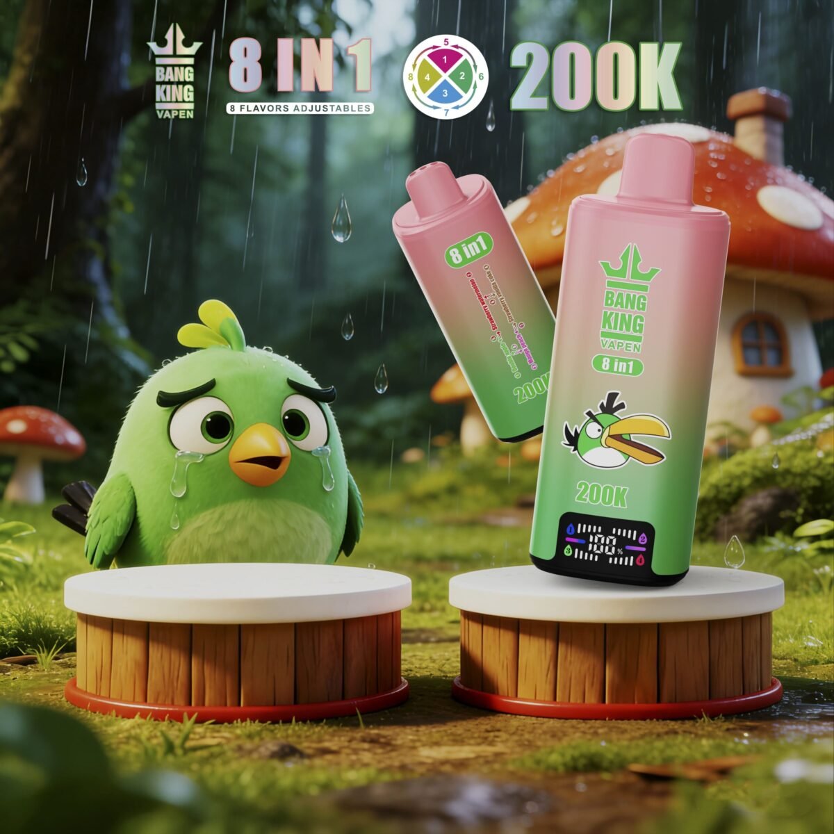 Bang King 200K Puffs 使い捨てVAPE