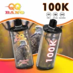 QQ BANG 100K Eagle｜100,000回パフ・40ml大容量・Dual Meshコイル搭載 充電対応VAPE - 画像 (2)