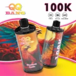 QQ BANG 100K Eagle｜100,000回パフ・40ml大容量・Dual Meshコイル搭載 充電対応VAPE - 画像 (3)