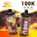 QQ BANG 100K Eagle｜100,000回パフ・40ml大容量・Dual Meshコイル搭載 充電対応VAPE - 画像 (5)